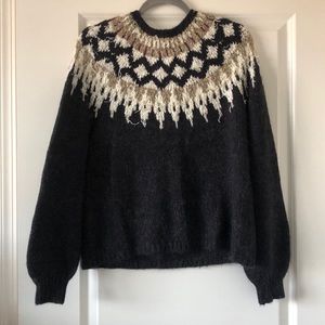 Small soft unique design sweater